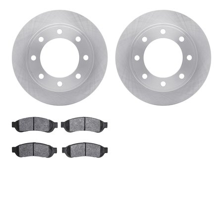 DYNAMIC FRICTION CO 6402-54242, Rotors with Ultimate Duty Performance Brake Pads 6402-54242